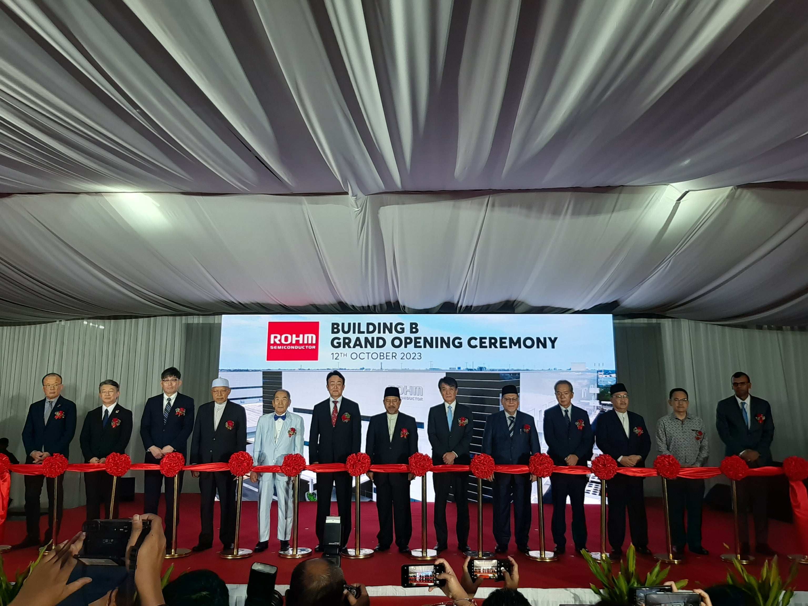 ROHM-Wako Electronics (Malaysia) Sdn Bhd Factory Building B Opening Ceremony