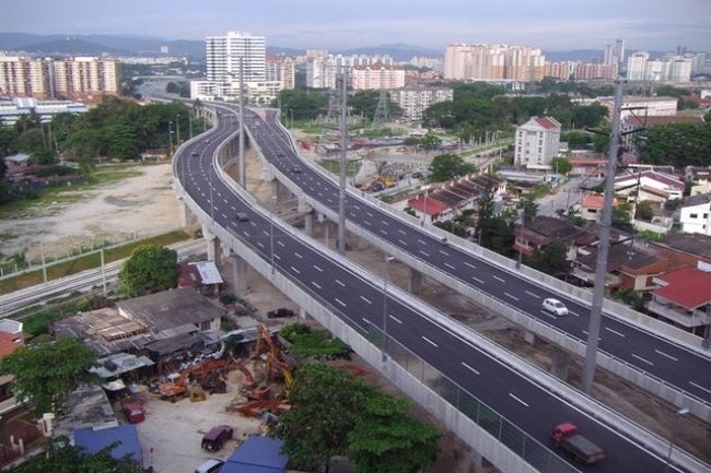 Duta-Ulu Kelang Expressway Highway (DUKE) (Overbridge along Jalan Khalsa, L=910.0m, W=26.0m)
